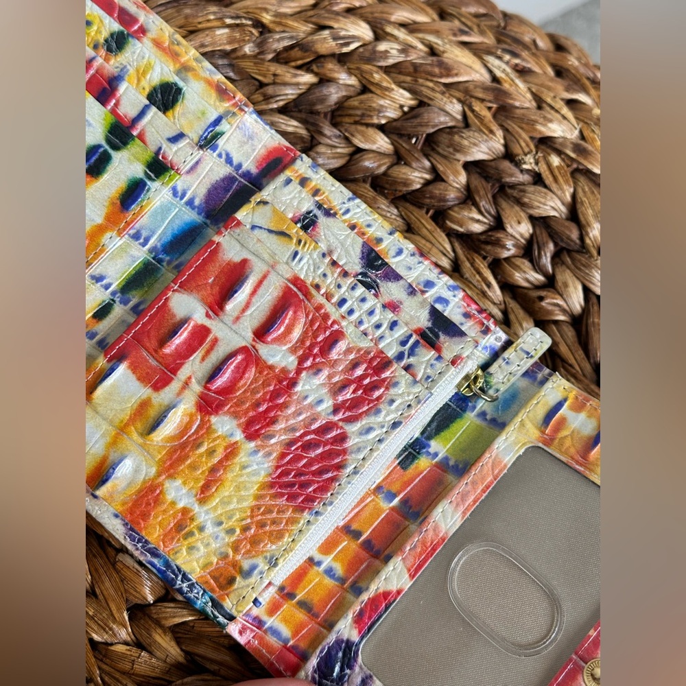 BRAHMIN Celebrate Melbourne Small Veronica wallet multi color - Picture 3 of 10
